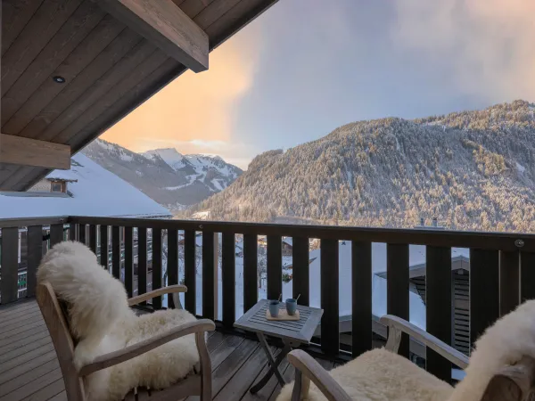 Balcon vue hiver