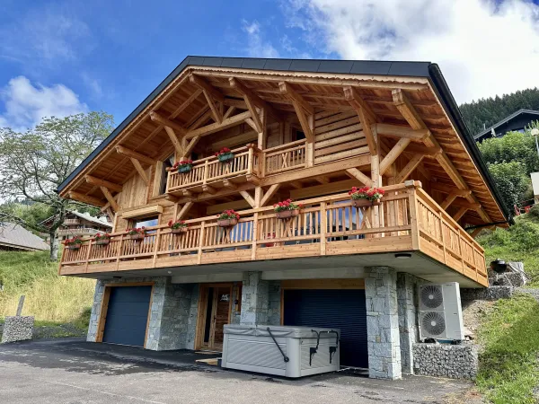 Chalet Juliette extérieur été