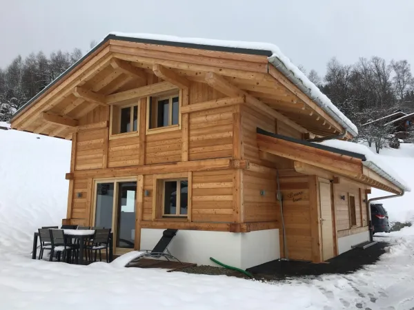 Chalet en hiver