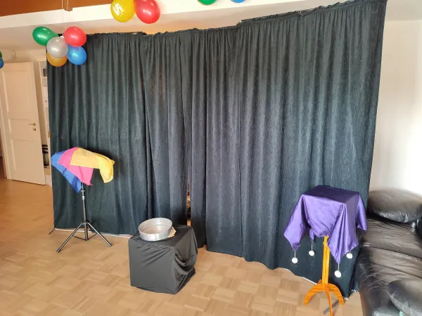 Mise en place du spectacle