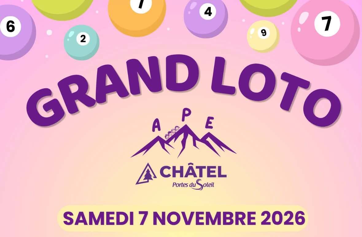 Grand Loto de l'école de Châtel