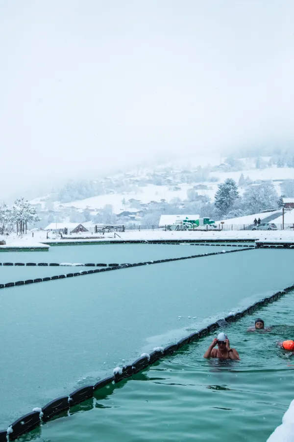 Nage hivernale_Combloux