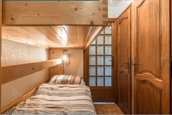 Lits superposés du 2 pièces Les Fermes B32 à Châtel
