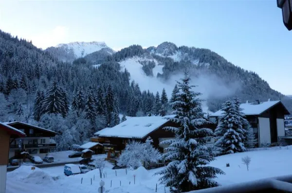 Vue Linga en hiver