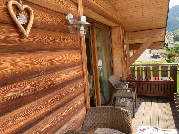 Balcon été - Le Clos des Oursons_Châtel