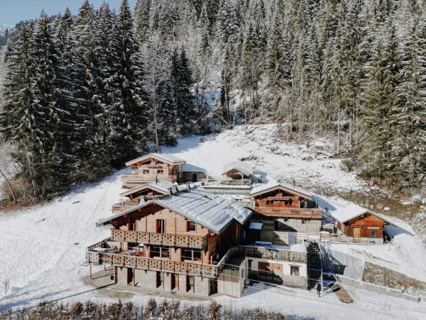 Vue d'ensemble hiver_Savoya Lodges_Châtel