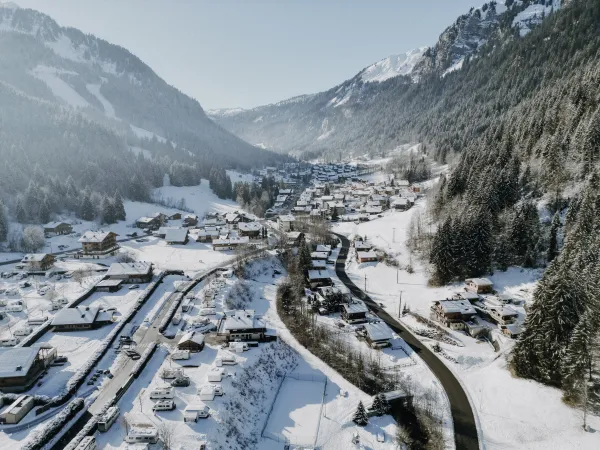 Situation de l'ensemble_Savoya Lodges_ hiver_Châtel