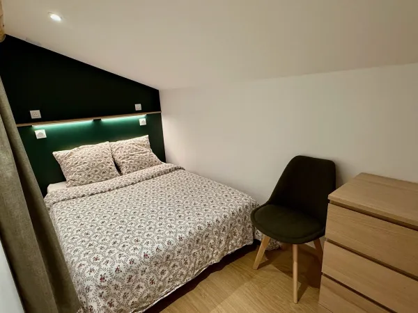 Chambre 2 lit double