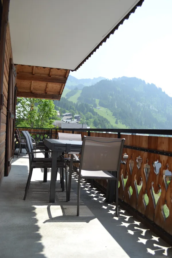 Vue depuis le balcon