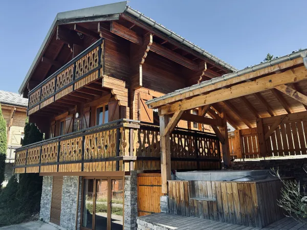 Chalet extérieur été 2