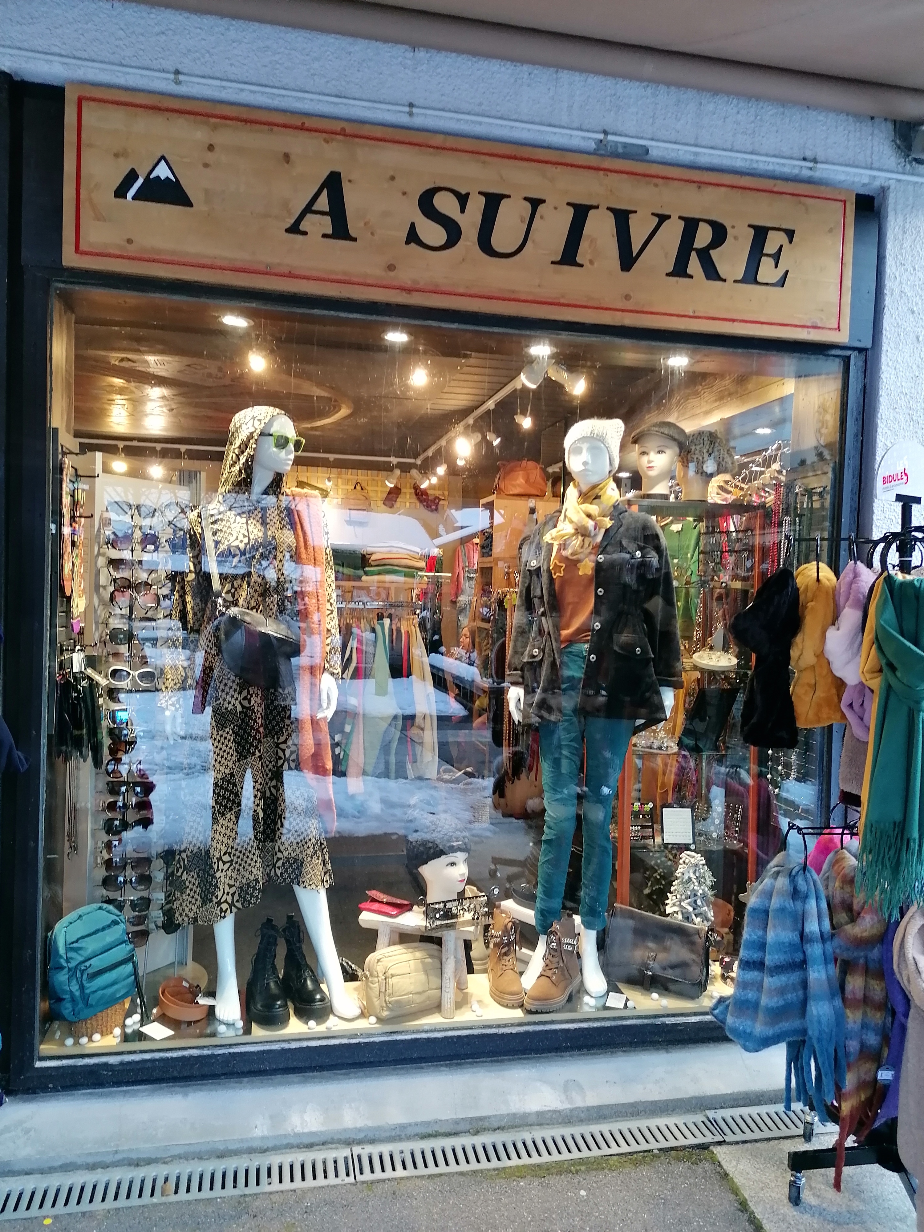 Vitrine à Suivre