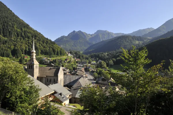 Village et abbaye d'Abondance