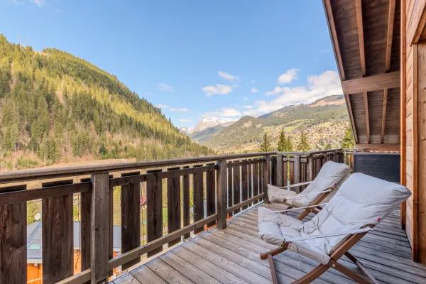 Balcon vue vers le Sud Ouest - Doux Refuge