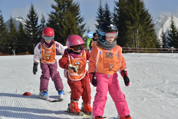 Club Piou Piou avec l'ESF d'Abondance