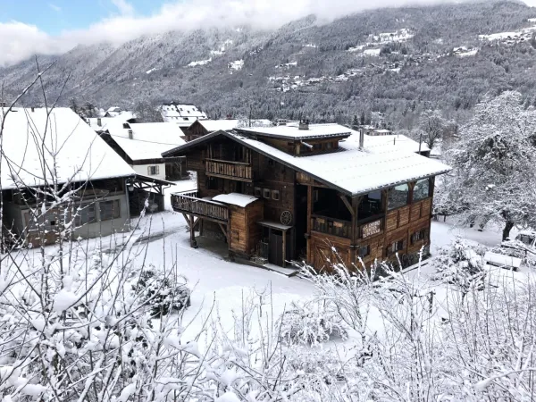 vue de la piste bleue la Doïa
