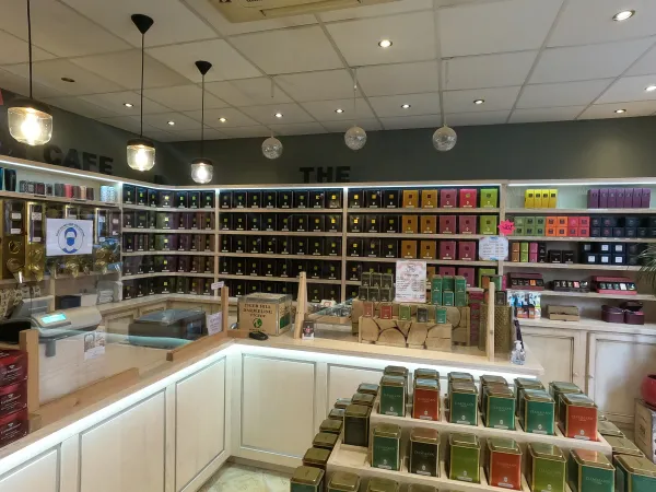 Intérieur de la boutique