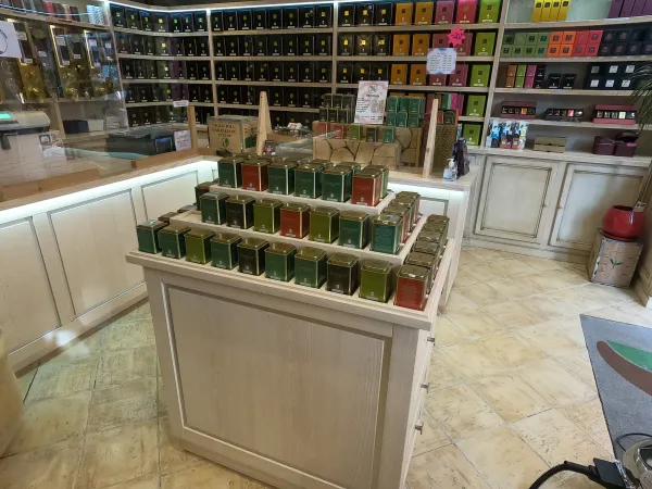 Intérieur de la boutique