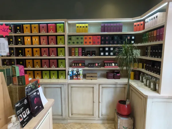 Intérieur de la boutique