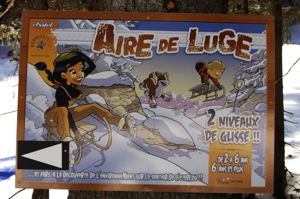 Aire de luge de Pré la Joux