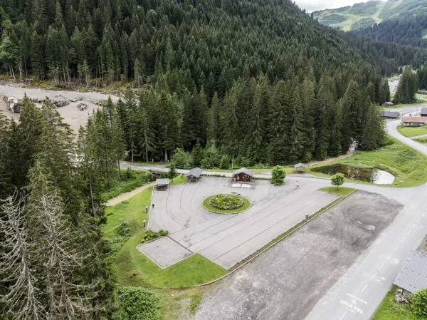 Aire de service pour les camping-cars