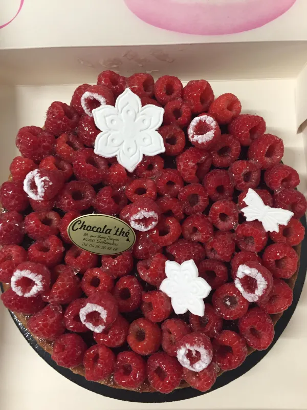 tarte framboise