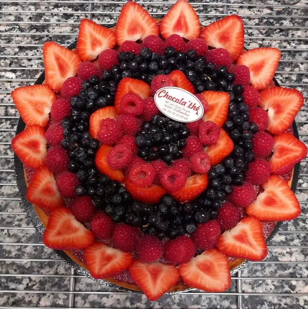 tarte fruits rouges