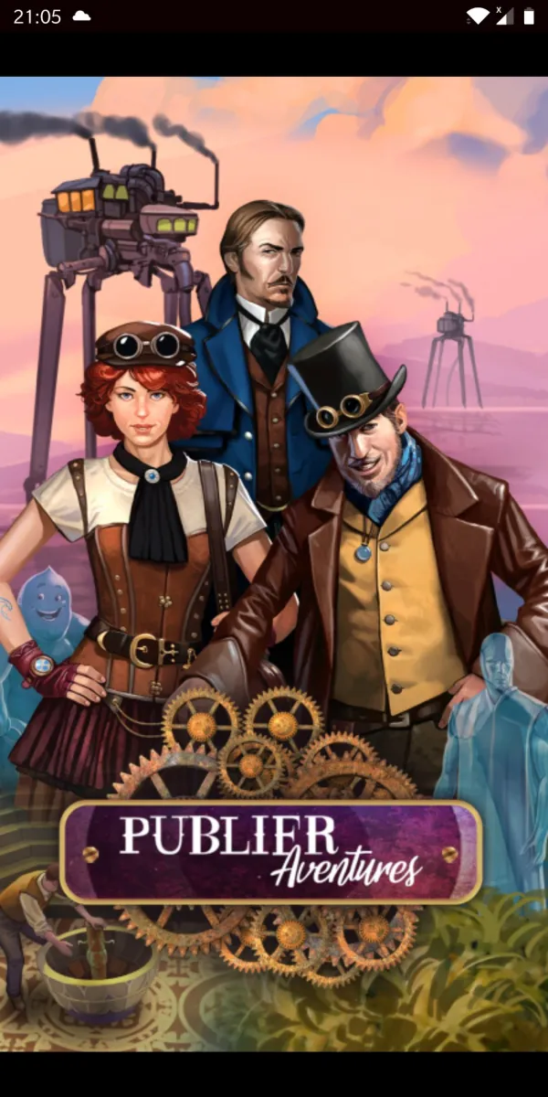 Publier Aventures - Application mobile