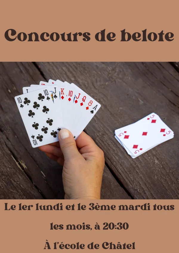 Concours de belote