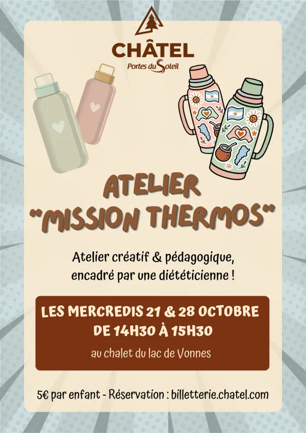 Atelier enfant "Mission thermos"