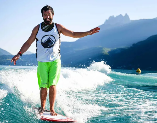 Cours d'initiation au wakeboard