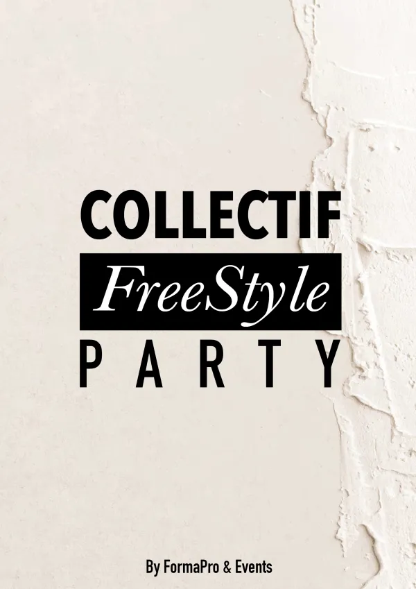 Affiche Collectif freestyle party