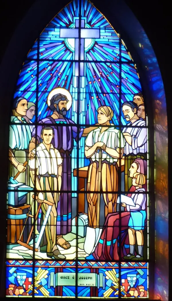 Vitrail de Hamel R. Lardeur