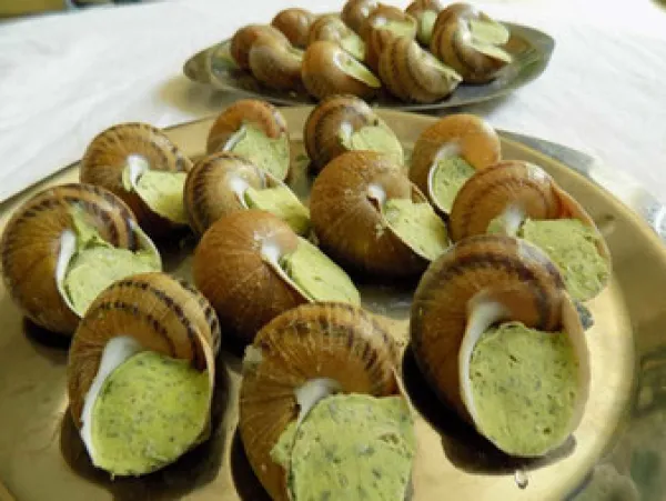 Vente d'escargots cuisinés