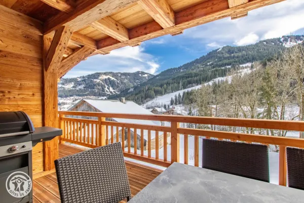 Balcon vue hiver
