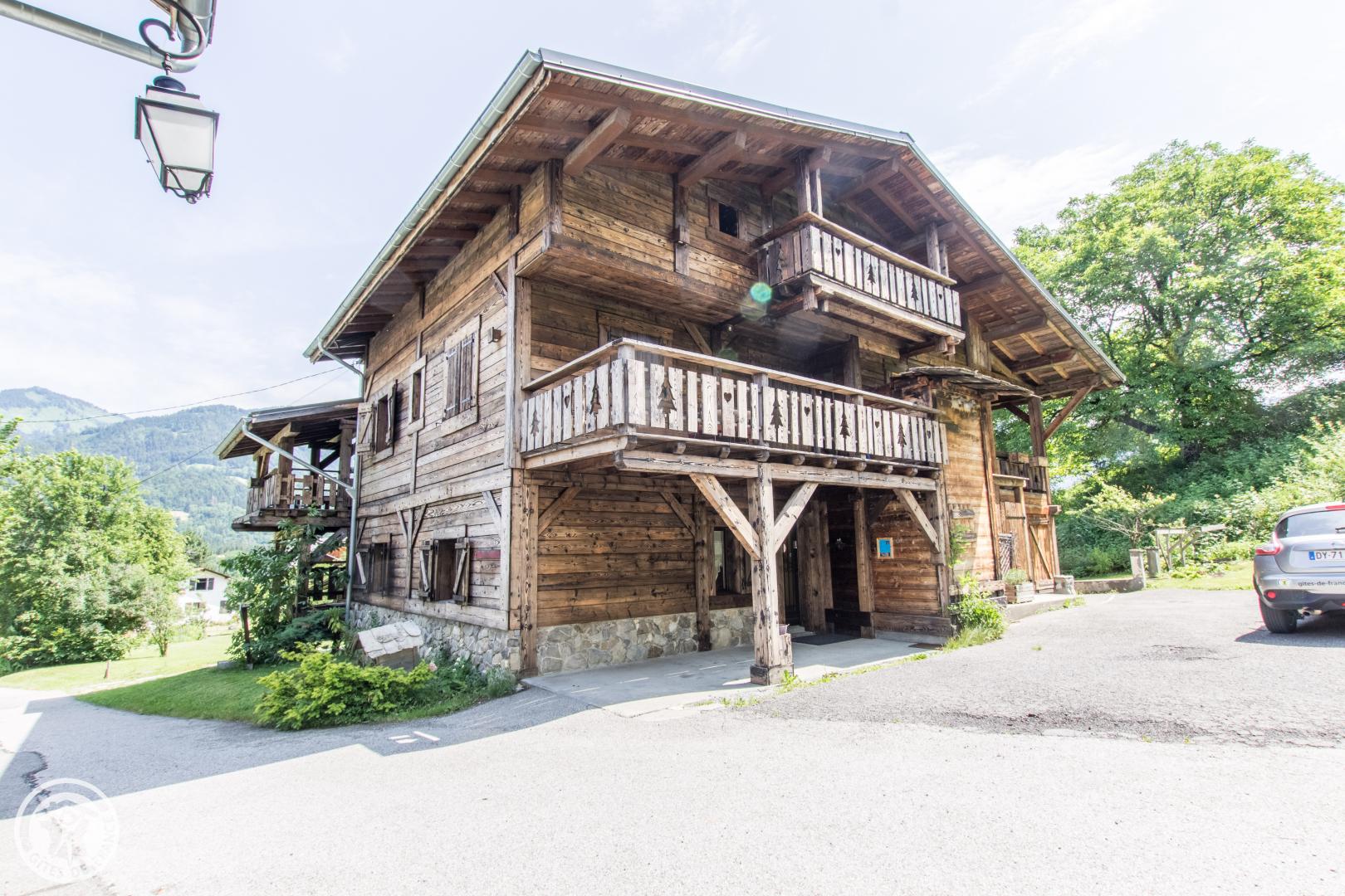 le chalet en été