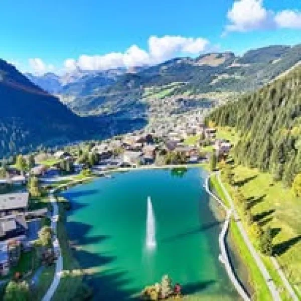 Le lac de Vonnes en été