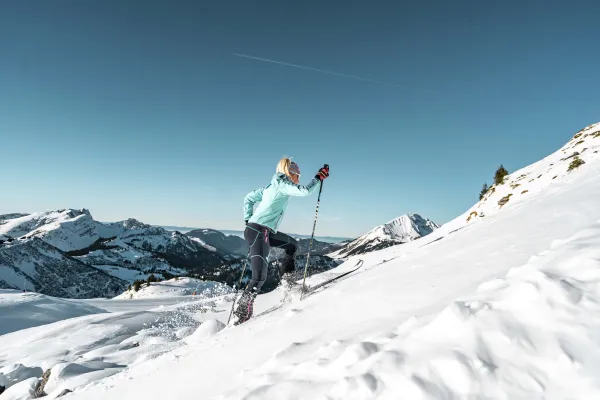 Itinéraire ski de randonnée Le Morclan