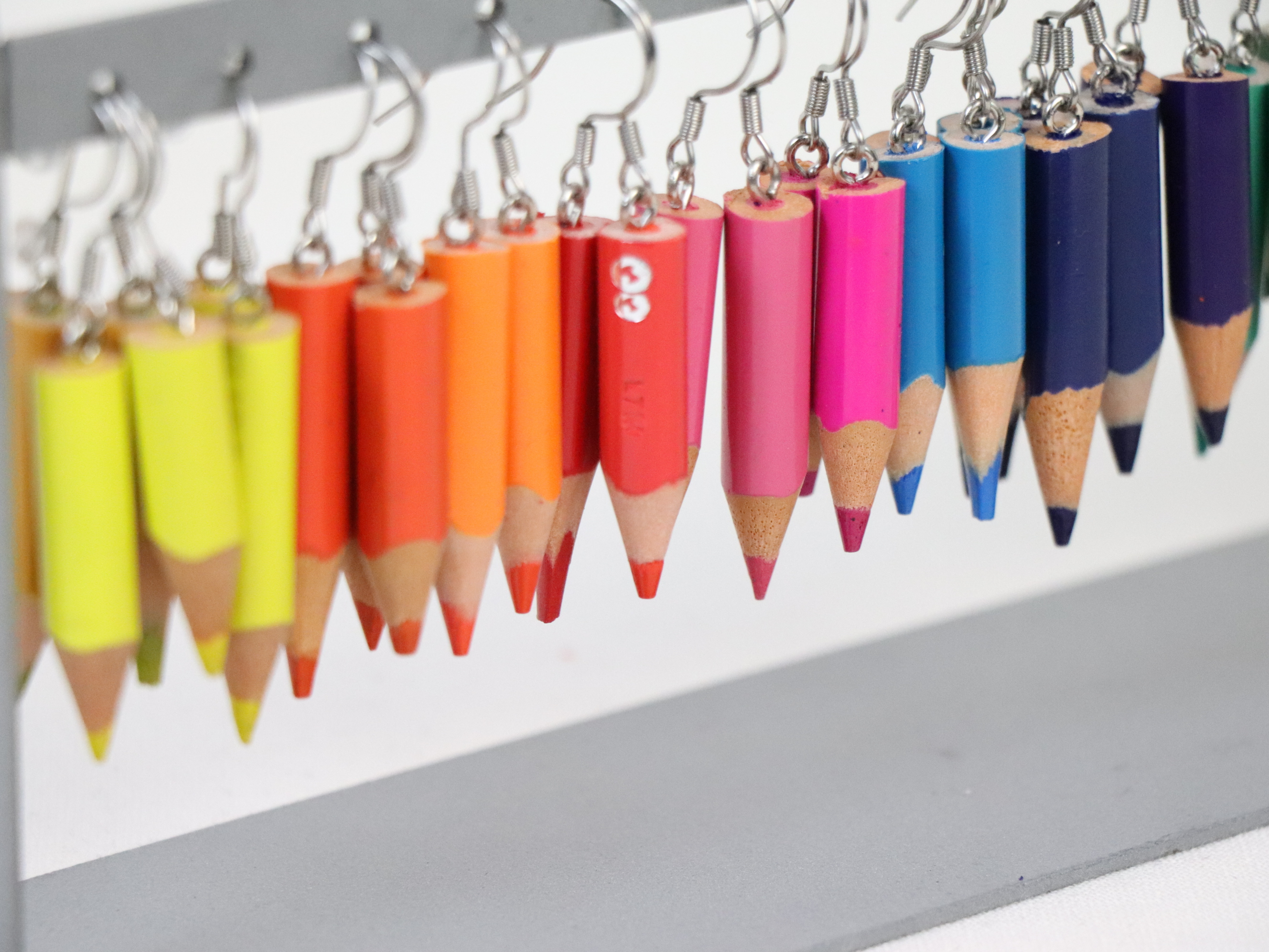 Boucles d’oreilles crayon