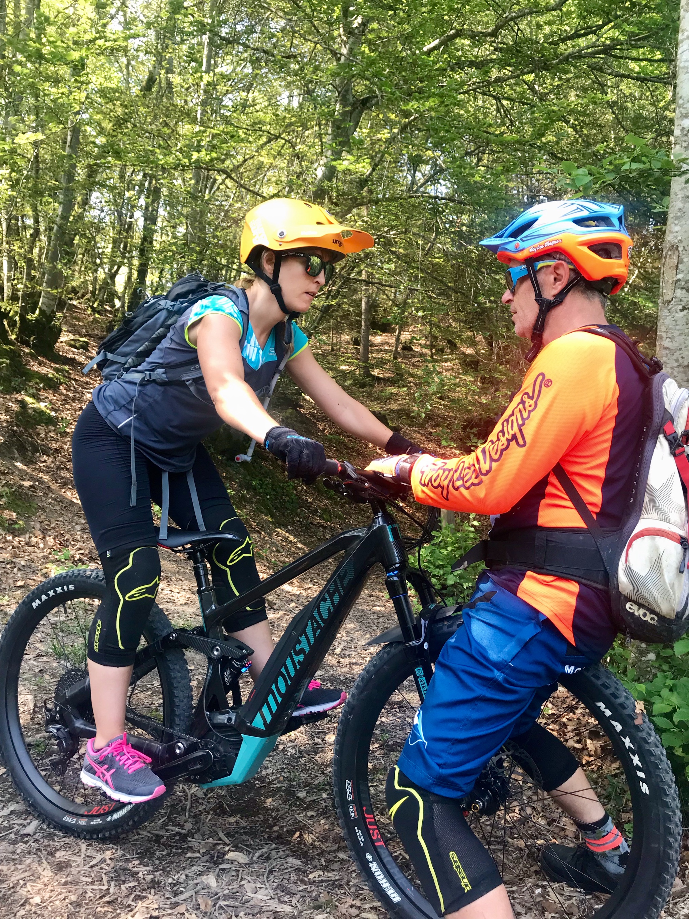 Cours de pilotage VTT Electriques