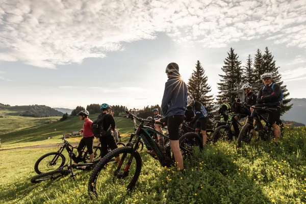 Sensations fortes en VTT