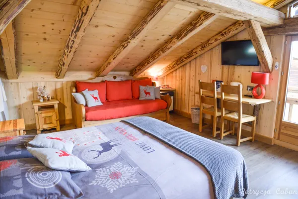 Chambre famililale à la Grange d'Aldaré