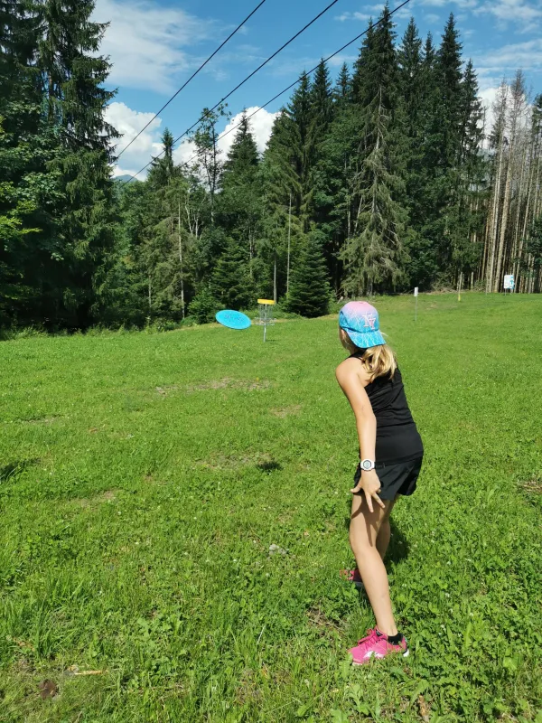 Disc golf aux Essserts