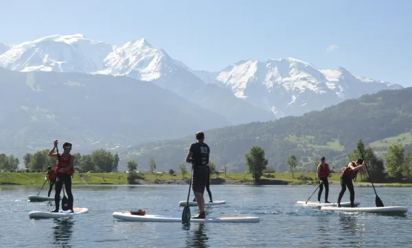 Stand Up sur le lac de Passy