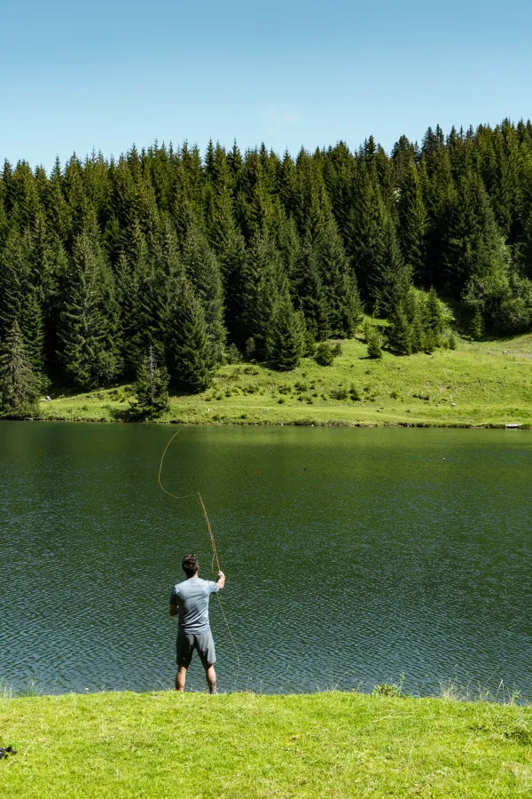 Pêche au Lac de la Mouille