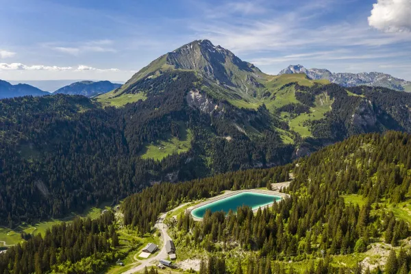 Lac des Queysets-Châtel
