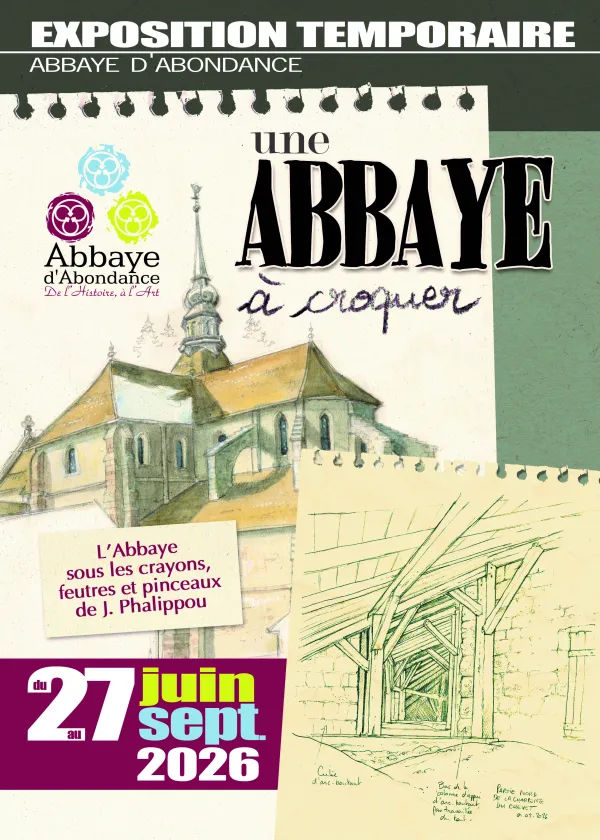 Exposition : « Une Abbaye à croquer »