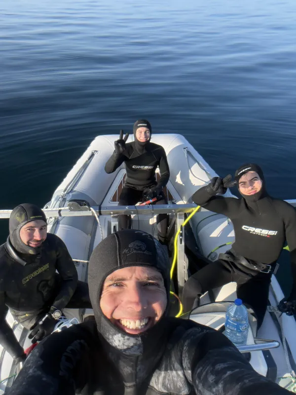 Sortie sur le lac