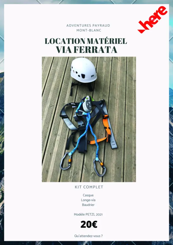 Location Equipement Via Ferrata - Adventures Payraud Session Raft ©