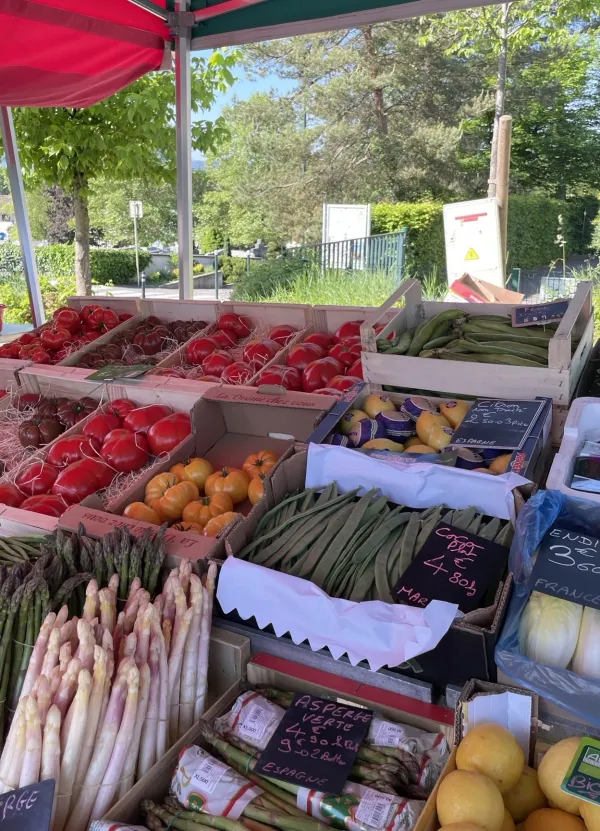 Marché de Pringy