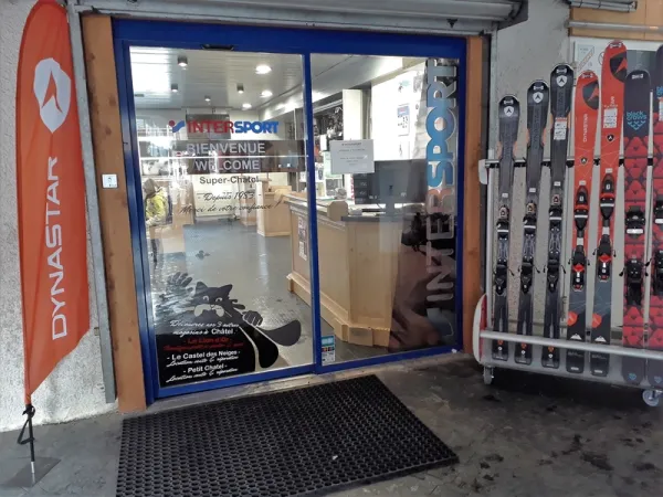 Entrée du magasin